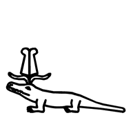 Egyptian Hieroglyph-#13D44