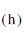 Parenthesized Latin Small Letter H