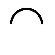 Upper Half Circle