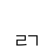 Hangul Jongseong Rieul-Kiyeok