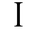 Latin Epigraphic Letter I Longa