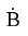 Latin Capital Letter B With Dot Above