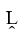 Latin Capital Letter L With Circumflex Below