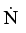 Latin Capital Letter N With Dot Above