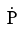 Latin Capital Letter P With Dot Above