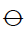 Circle With Horizontal Bar