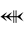 Leftwards Two-Headed Arrow With Tail With Double Vertical Stroke