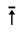 Upwards Triangle-Headed Arrow To Bar