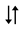 Downwards Triangle-Headed Arrow Leftwards Of Upwards Triangle-Headed Arrow