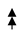 Upwards Two-Headed Arrow With Triangle Arrowheads