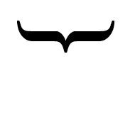 Bottom Curly Bracket