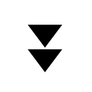 Black Down-Pointing Double Triangle