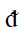 Latin Small Letter D With Middle Tilde