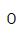 Tamil Digit Zero